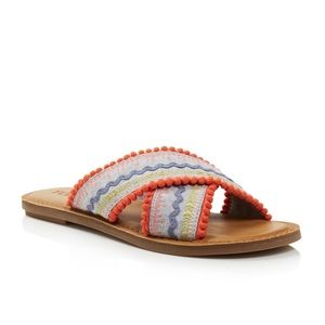 💕SALE💕 TOM’s Women Crisscross Slide Sandals New